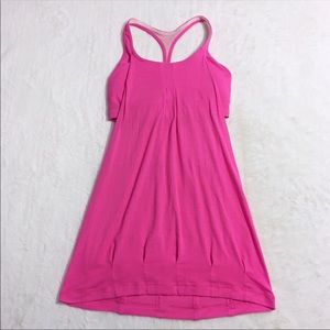Pink lululemon tank size 4